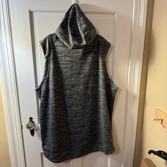 Nike NBA Washington Wizards Team Issue Warm Up Hooded Vest - 2XL-TALL. TEAM - Picture 4 of 6